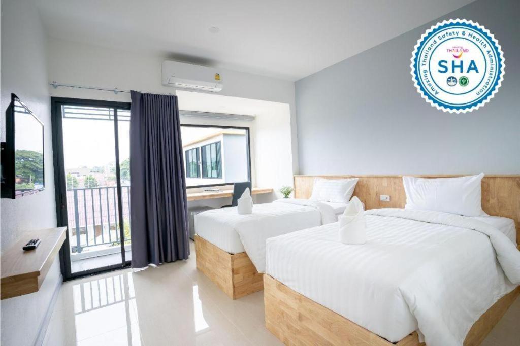 Meesuk ChiangRai Hotel, SHA Certified Chiang Rai Bagian luar foto